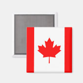 Canadese vlag magneet (Voorkant / Achterkant)