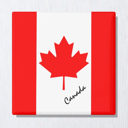 Canadese Vlag Magneet, reizen / sport, Canada Magneet