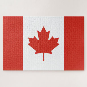 Canadese vlag (Maple Leaf Canada Flag) Legpuzzel