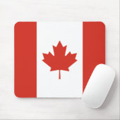 Canadese vlag (Maple Leaf) (Canada) Muismat (Met muis)