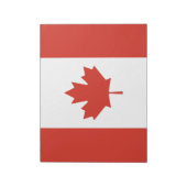 Canadese vlag (Maple Leaf) (Canada) Notitieblok (Linkerzijde)