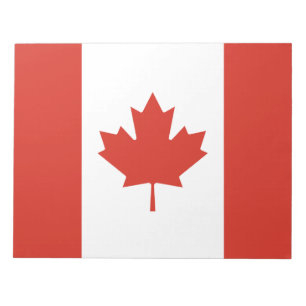 Canadese vlag (Maple Leaf) (Canada) Notitieblok