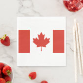 Canadese vlag (Maple Leaf) (Canada) Servet (Insitu)