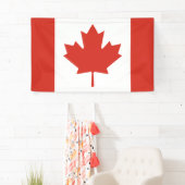 Canadese vlag (Maple Leaf) (Canada) Spandoek (Insitu)