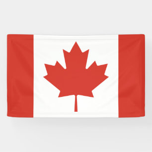 Canadese vlag (Maple Leaf) (Canada) Spandoek