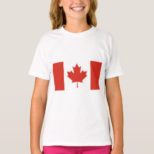 Canadese vlag (Maple Leaf) (Canada) T-shirt