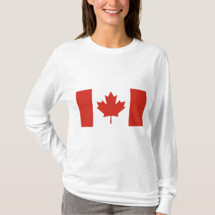 Canadese vlag (Maple Leaf) (Canada) T-shirt