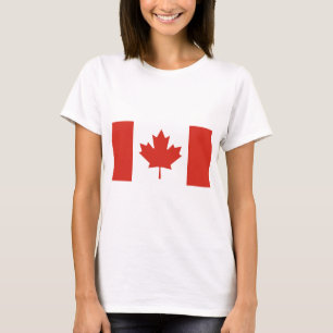 Canadese vlag (Maple Leaf) (Canada) T-shirt