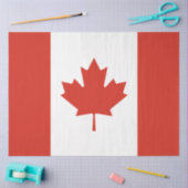 Canadese vlag (Maple Leaf) (Canada) Tissuepapier (Craft)