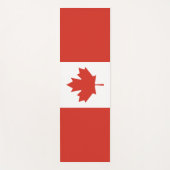 Canadese vlag (Maple Leaf) (Canada) Yogamat (Voorkant)