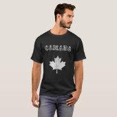 Canadese vlag  Maple Leaf Canadian Soccer T T-shirt (Voorkant volledig)