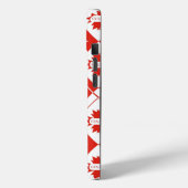 Canadese vlag met esdoornbladeren Case-Mate iPhone case (Achterkant / Links)