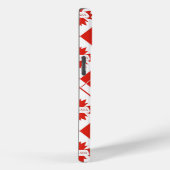 Canadese vlag met esdoornbladeren Case-Mate iPhone case (Achterkant / Rechts)