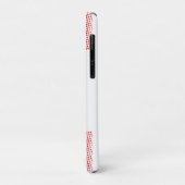 Canadese vlag met halftooneffect Case-Mate iPhone case (Achterkant/links)