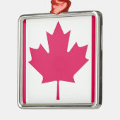 Canadese vlag metalen ornament (Links)