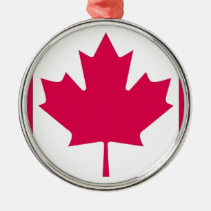 Canadese vlag metalen ornament