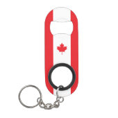 Canadese vlag mini flessenopener (Voorkant)