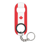 Canadese vlag mini flessenopener (Achterkant)