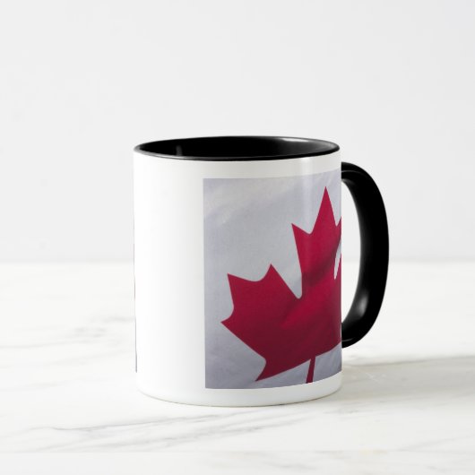 Canadese vlag. mok (Voorkant rechts)