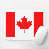 Canadese-Vlag Muismat (Met muis)