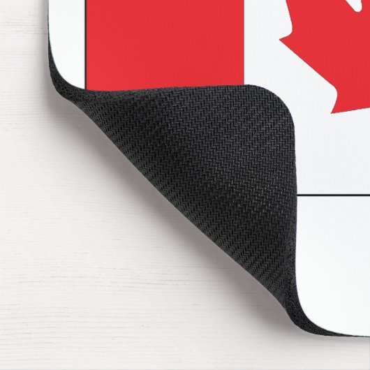 Canadese vlag muismat (Hoek)