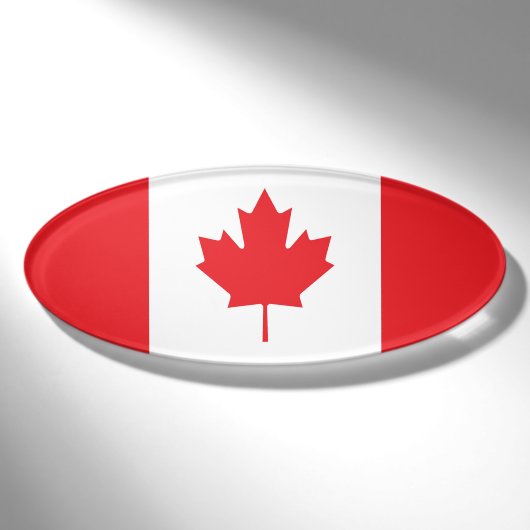 Canadese vlag naambadge (Voorkant)