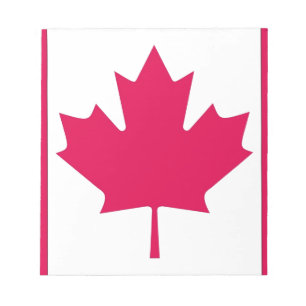 Canadese vlag notitieblok