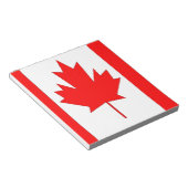 Canadese vlag notitieblok (Schuin)