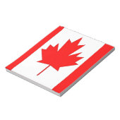 Canadese vlag notitieblok (Linkerzijde)
