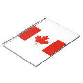 Canadese vlag notitieboek (Linkerzijde)