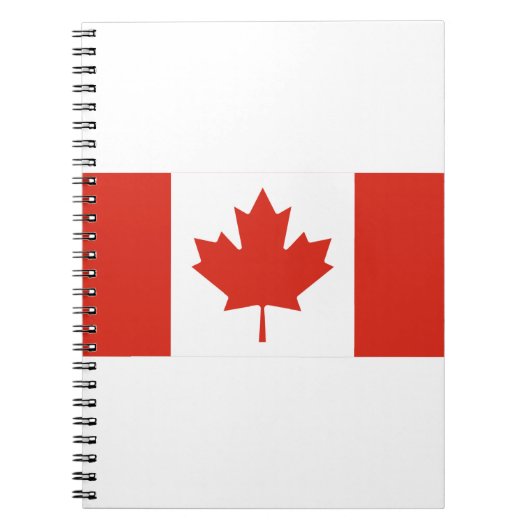 Canadese vlag notitieboek (Voorkant)