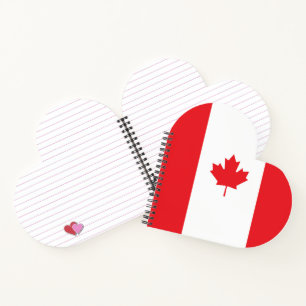 Canadese vlag notitieboek