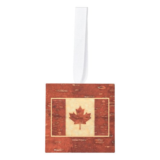 Canadese vlag op binnenste boog decoratie (Voorkant)