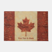 Canadese vlag op binnenste boog deurmat (Voorkant)