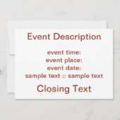 Canadese vlag op binnenste boog kaart (Achterkant)