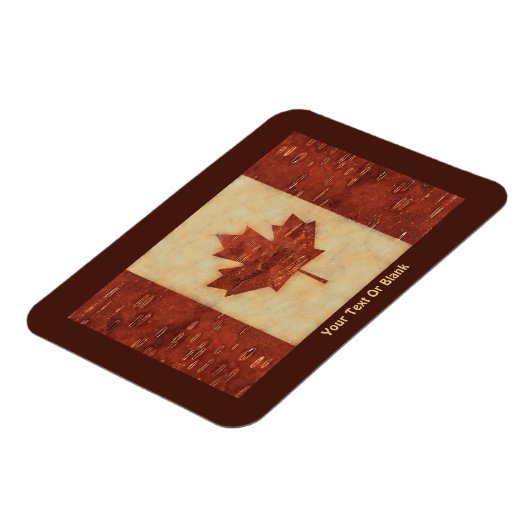 Canadese vlag op binnenste boog magneet (Linkerzijde)