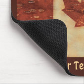 Canadese vlag op binnenste boog muismat (Hoek)