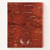 Canadese vlag op binnenste boog notitieboek (Achterkant)