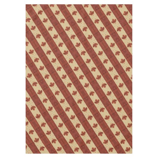 Canadese vlag op binnenste boog tafelkleed (Voorkant)