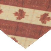 Canadese vlag op binnenste boog tafelkleed (Gekanteld)