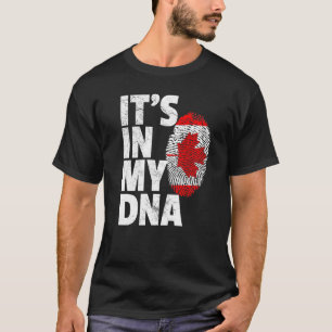 Canadese vlag op mijn dansfeest t-shirt