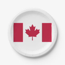 Canadese Vlag Papieren Feestborden