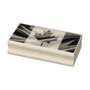 Canadese vlag Patriottisch Canada Maple Leaf Rubberstempel