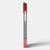 Canadese vlag pensed Metal Kijk Case-Mate iPhone Case (Achterkant / Links)
