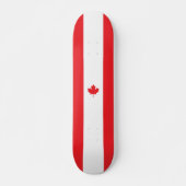 Canadese vlag persoonlijk skateboard (Voorkant)