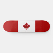 Canadese vlag persoonlijk skateboard (Horizontaal)