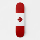 Canadese vlag persoonlijk skateboard (Voorkant)