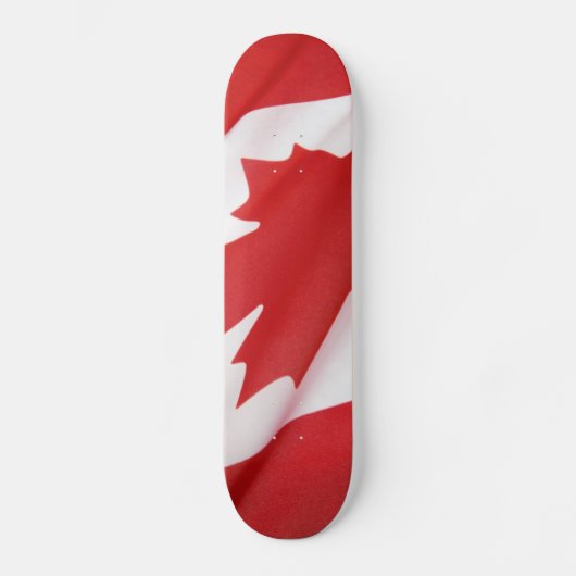 Canadese vlag persoonlijk skateboard (Voorkant)