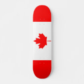 Canadese vlag persoonlijk skateboard (Voorkant)