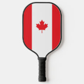 Canadese vlag pickleball paddle (Voorkant)